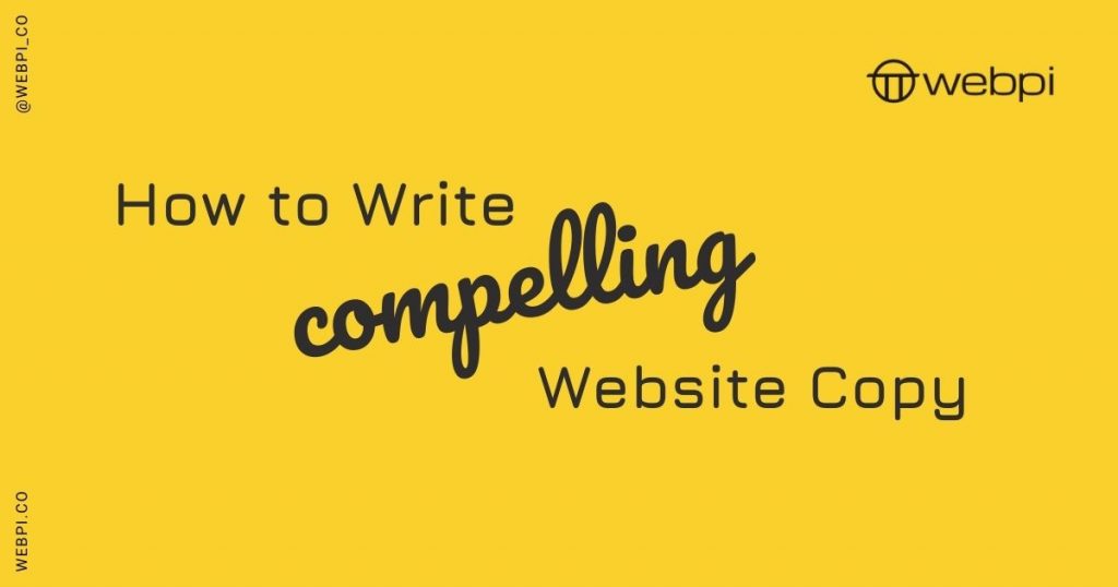 How to write compelling website copy
